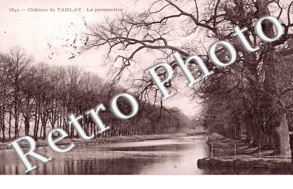 Chateau de Tanlay, la perspective