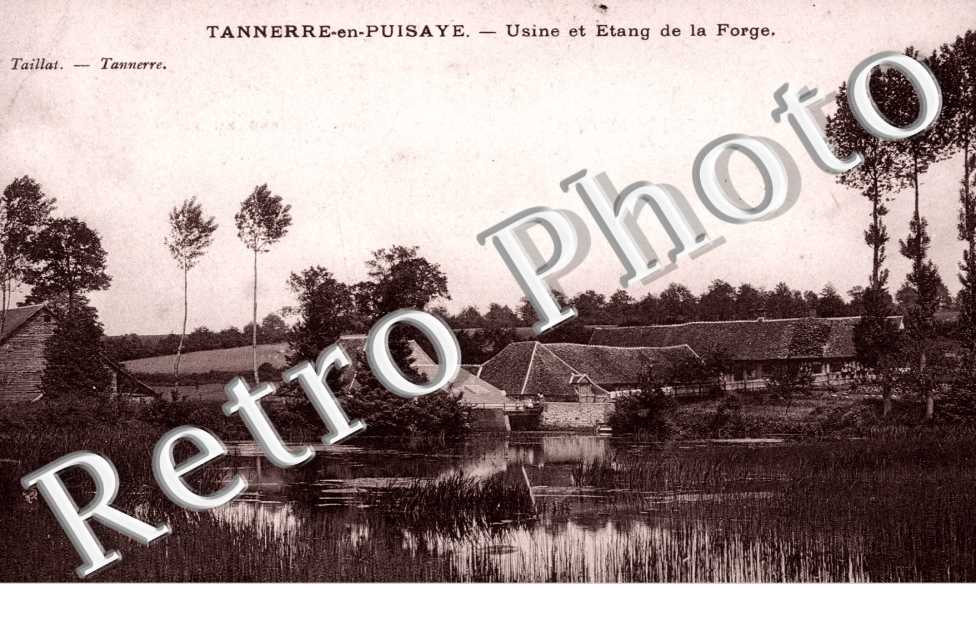 Usine et etang de la Forge