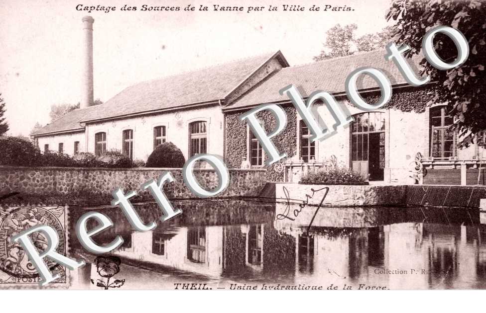 Captage des Sources de la Vanne par la Ville de Paris, Usine Hydraulique de la Forge