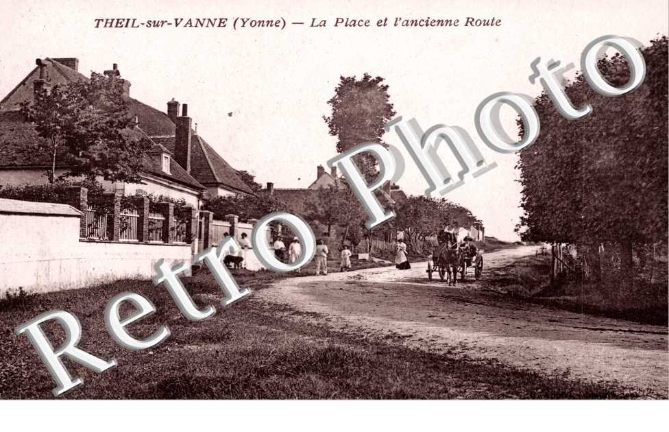 la Place et l'Ancienne Route
