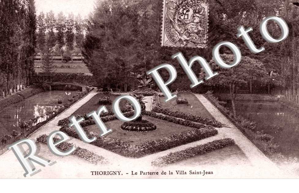 le parterre de la Villa Saint Jean