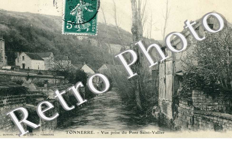Vue du Pont Saint Vallier