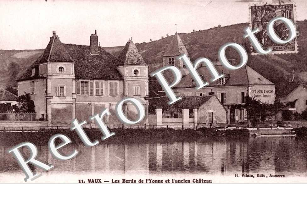 Les bords de l'Yonne et l'Ancien chateau