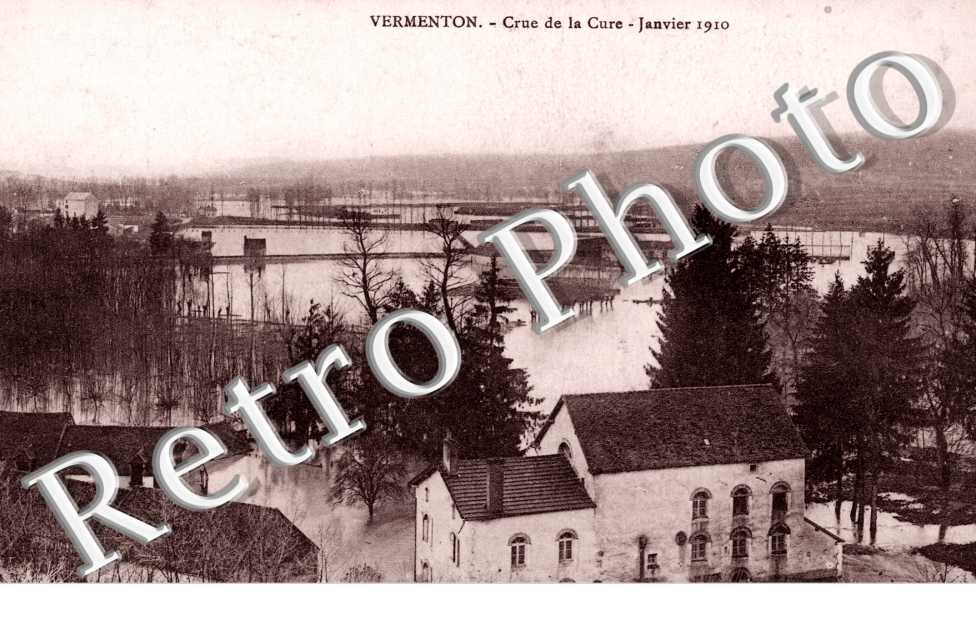 Crue de la Cure, Janvier 1910