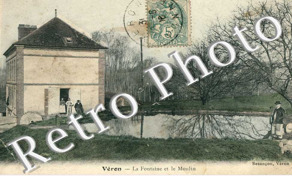 la Fontaine et le Moulin