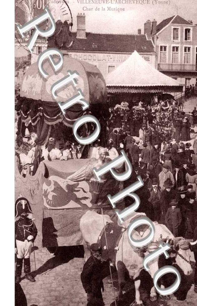 Char de la musique - cavalcade 1909