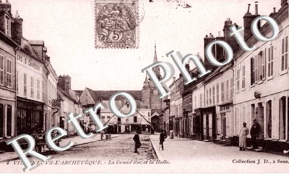 la Grande Rue et la Halle