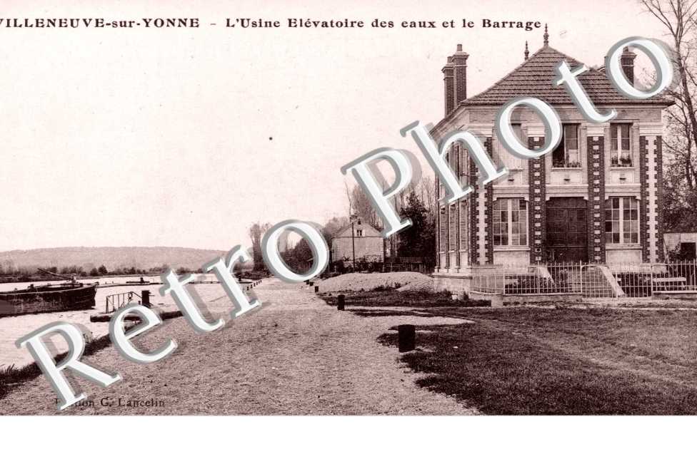 l'Usine Elevatoire des Eaux et le Barrage
