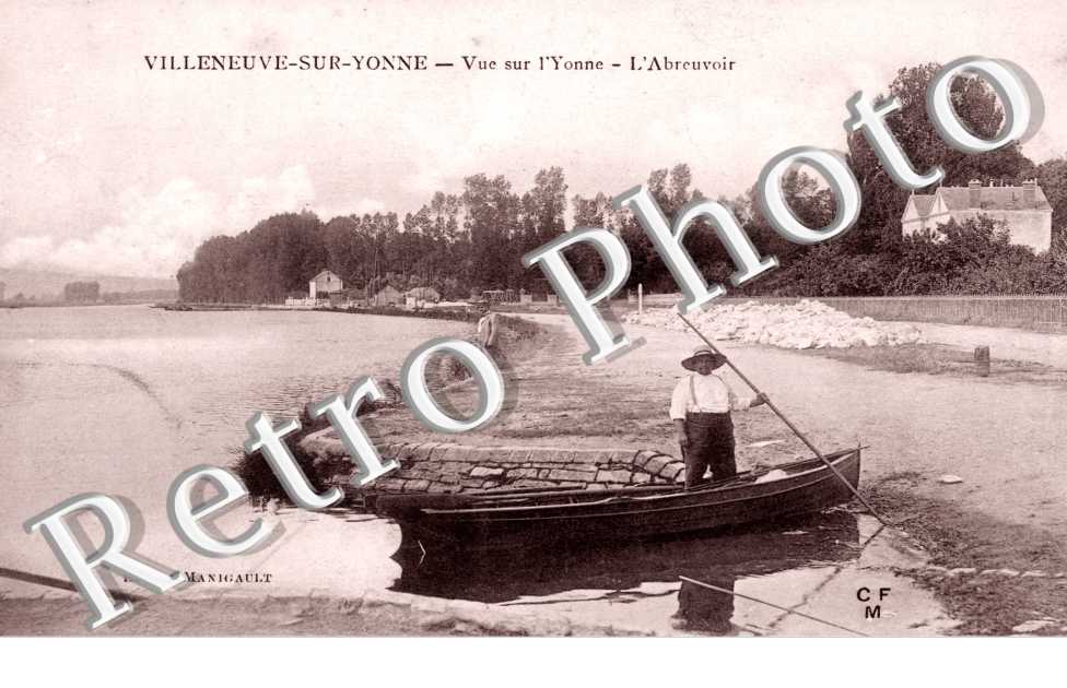 Vue sur l'Yonne, l'Abreuvoir