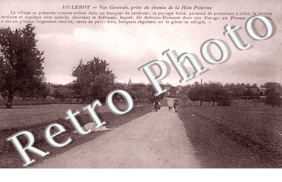 Vue Generale prise du Chemin de la Haie Pelerine