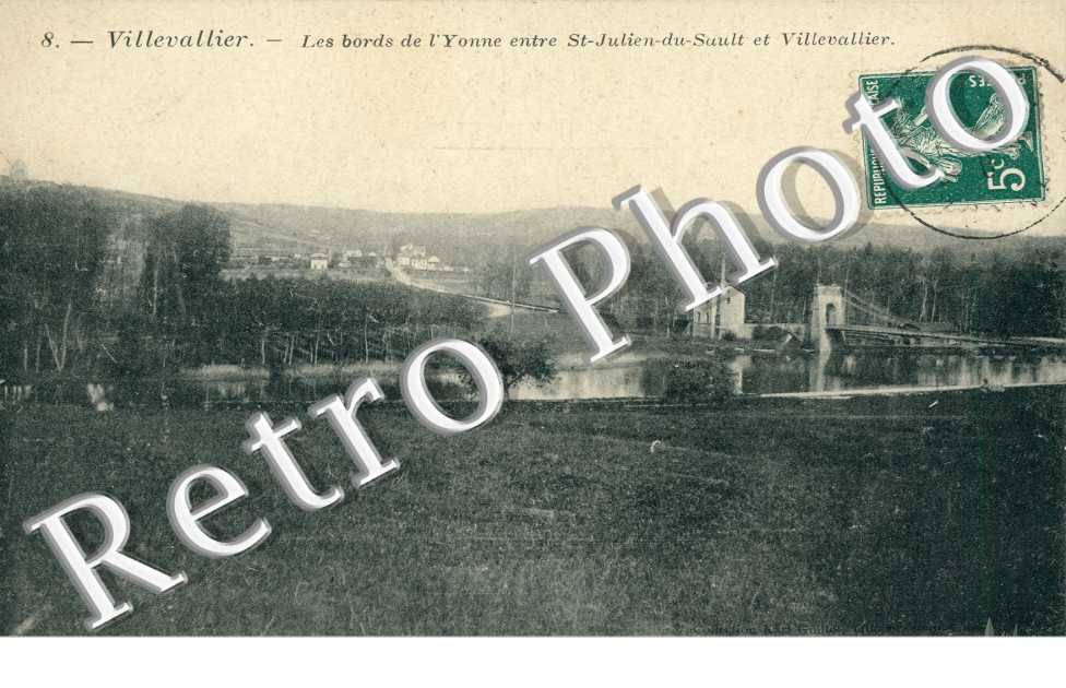 les Bords de l'Yonne entre Saint-Julien-du-Sault et Villevallier
