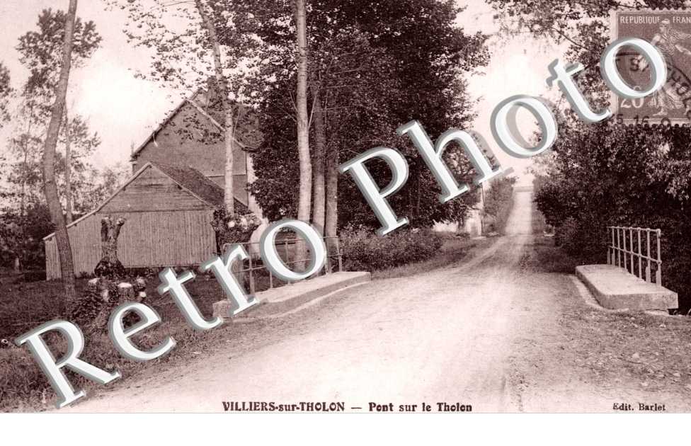 Pont sur le Tholon