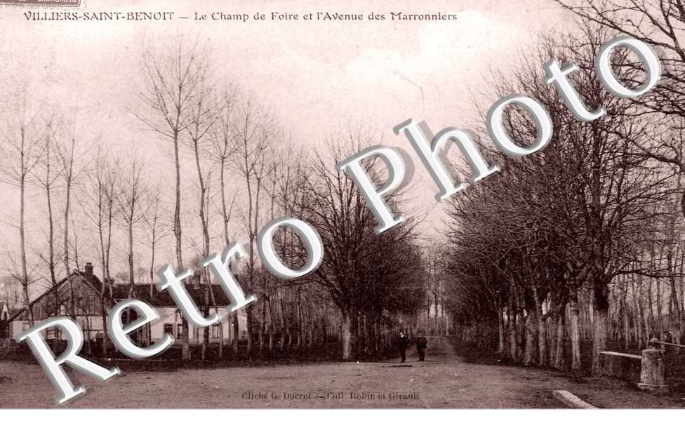 le Champ de Foire et l'Avenue des Marroniers
