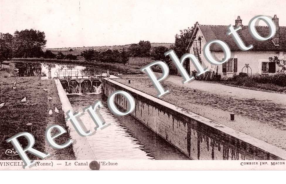 Le canal de l'ecluse