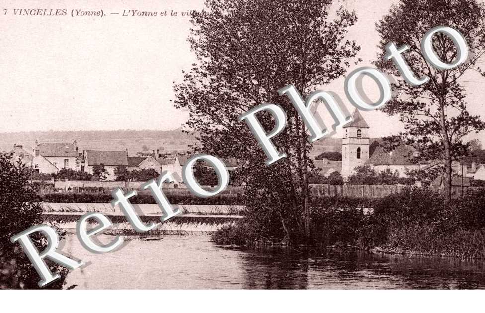L'Yonne et le village