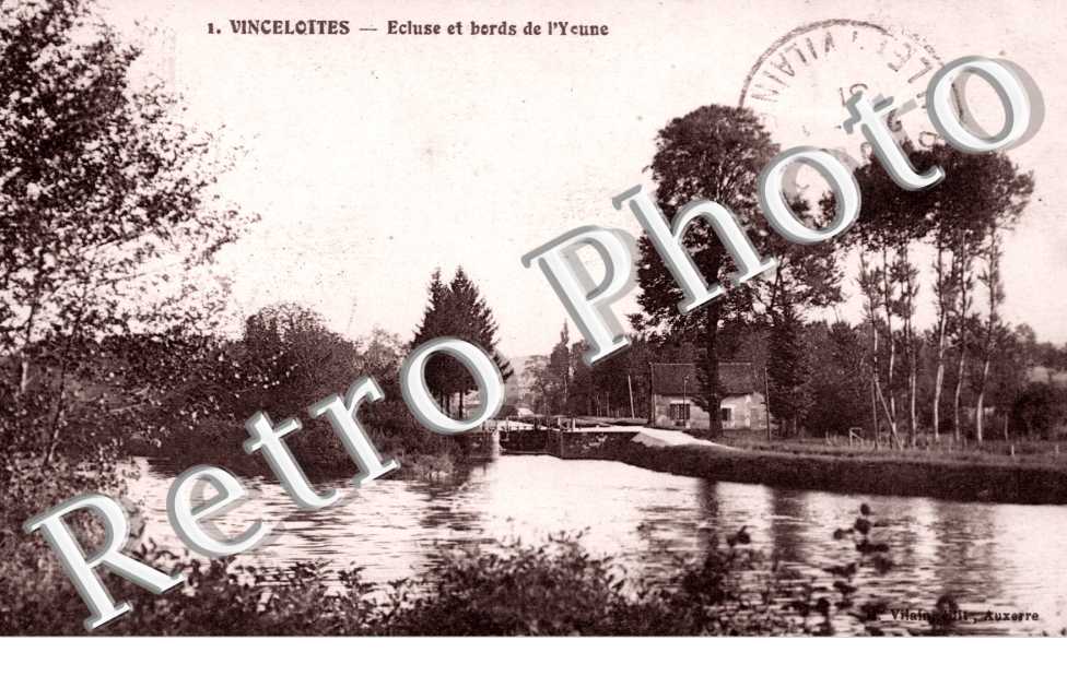 Ecluse et bords de l'Yonne