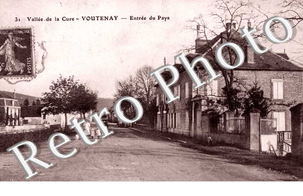 la Vallee de la Cure, Entree du Pays