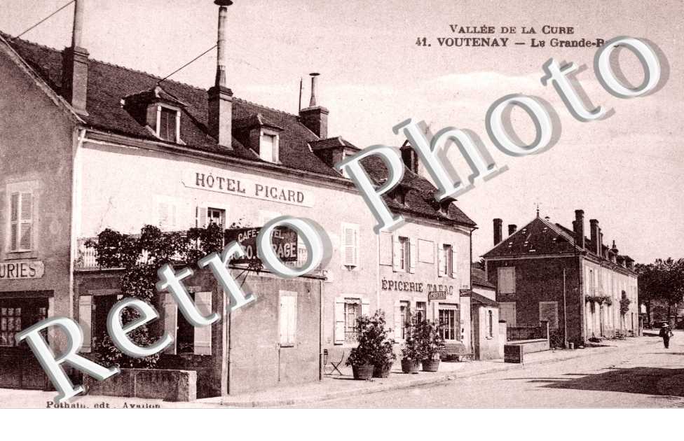 la Vallee de la Cure, la Grande Rue