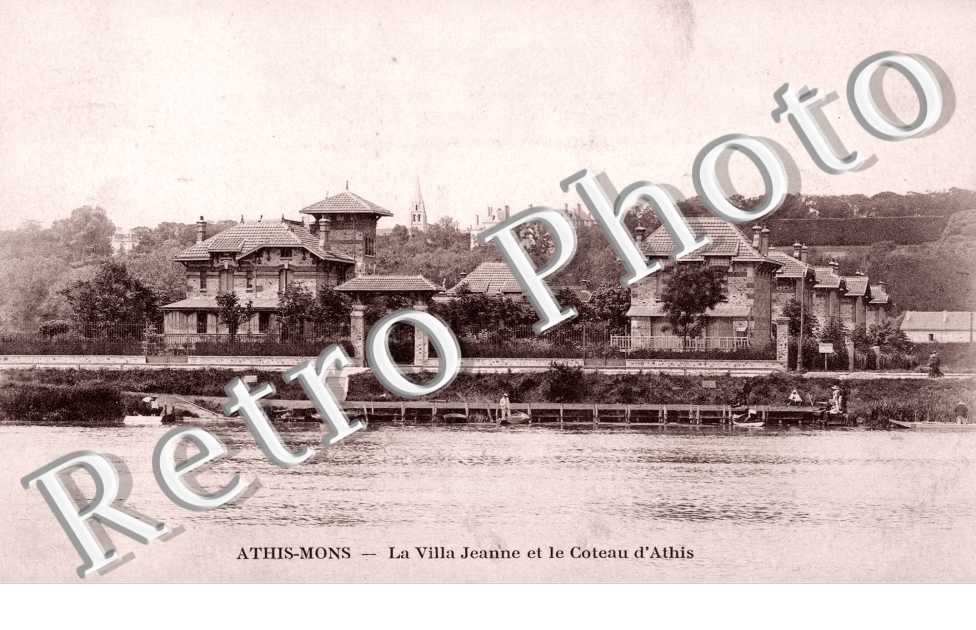 La Villa Jeanne et le Coteau d'Athis