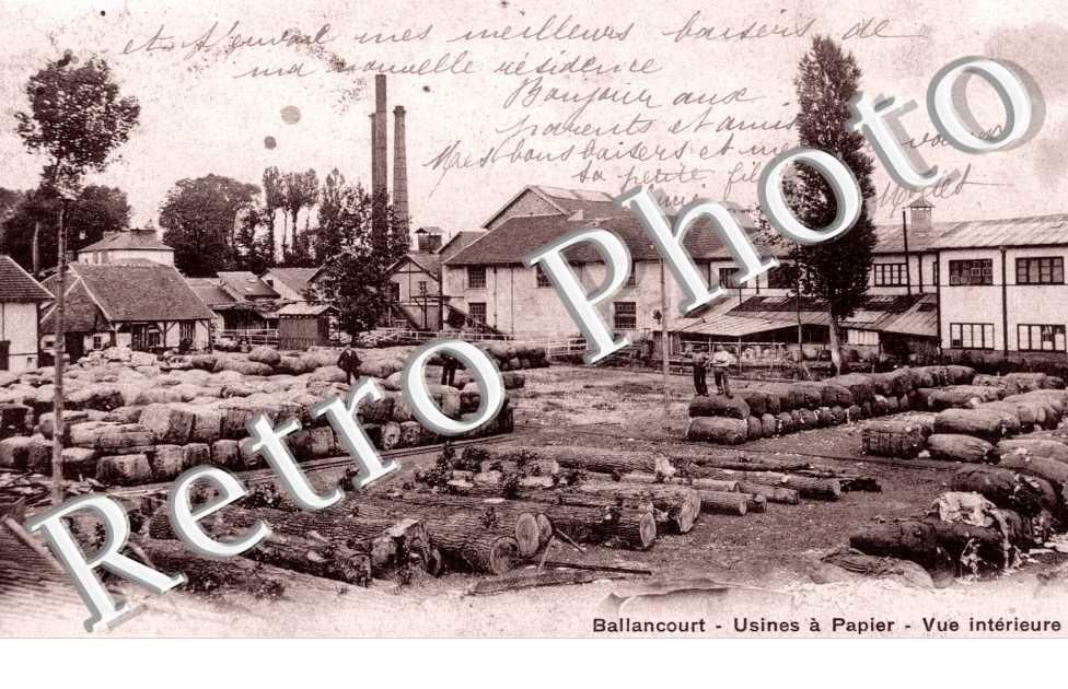 Usine a Papier, Vue interieure