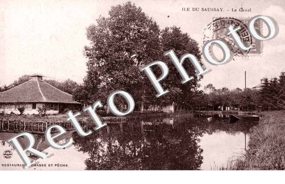 Ile du Saussay - le canal