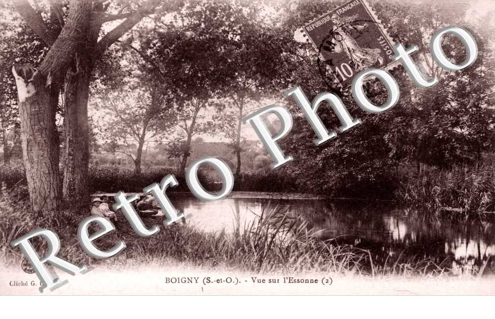 BOIGNY  vue sur l'Essonne