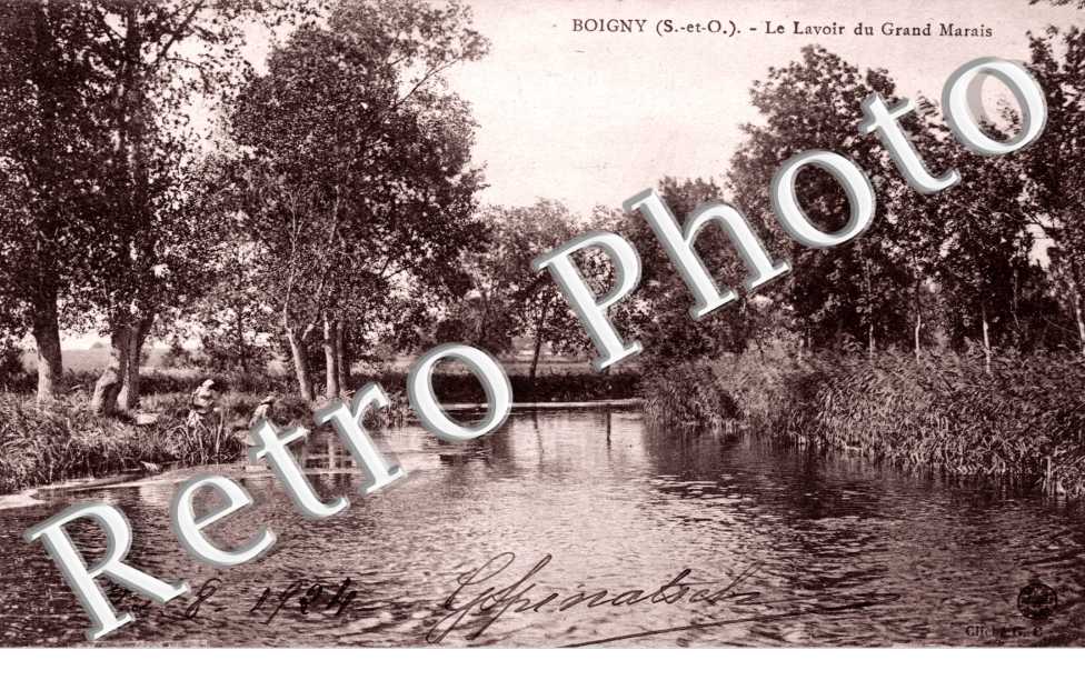 BoIGNY  LE LAVOIR DU GRAND MARAIS