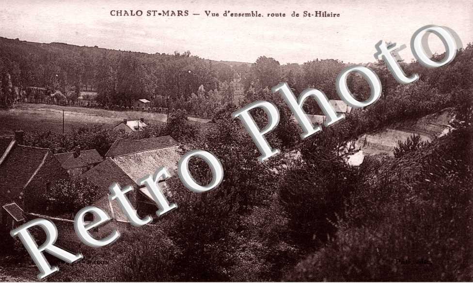 Vue d'ensemble, route de Saint Hilaire