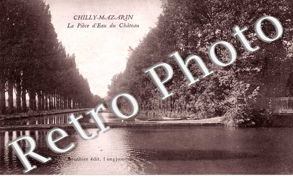 la piece d'eau du chateau