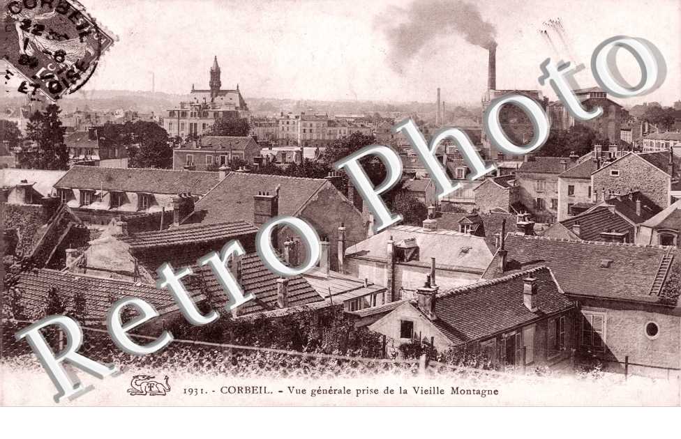 Vue generale prise de la Vieilles Montagne