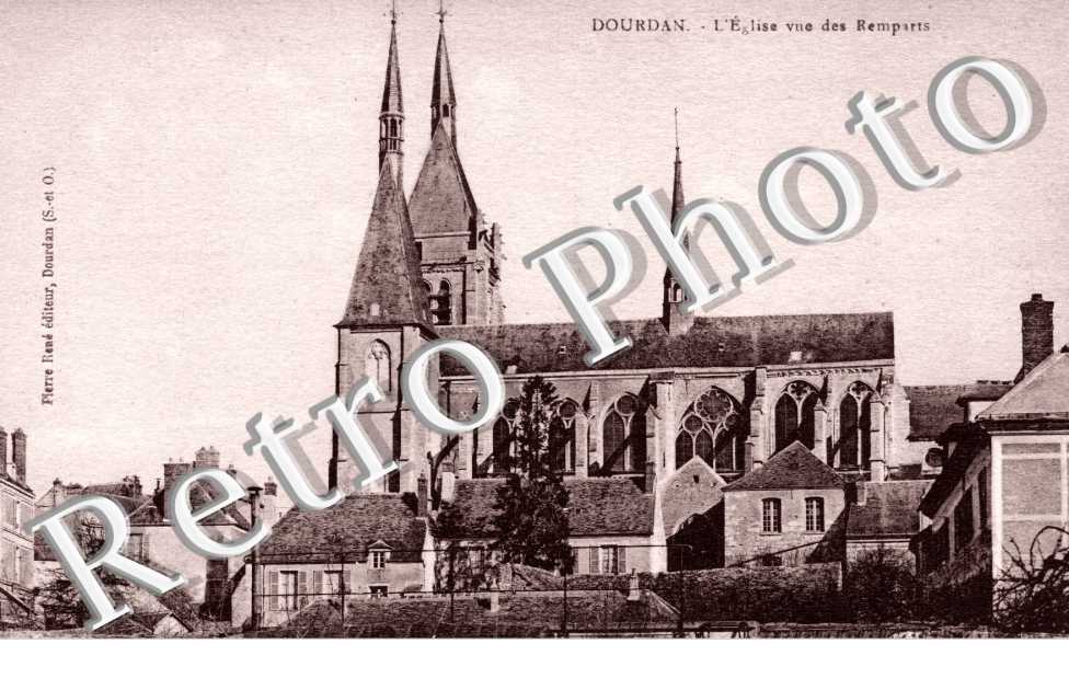 L'eglise vue des remparts