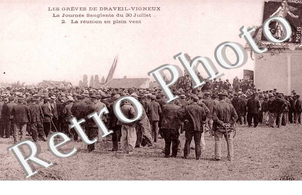 Les Greves de Draveil Vigneux, la reunion