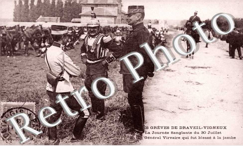 Les Greves de Draveil Vigneux, le General Virvaire