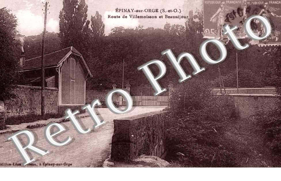 route de Villemoisson et Beausejour