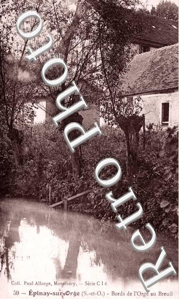 bords de l'Orge au Breuil