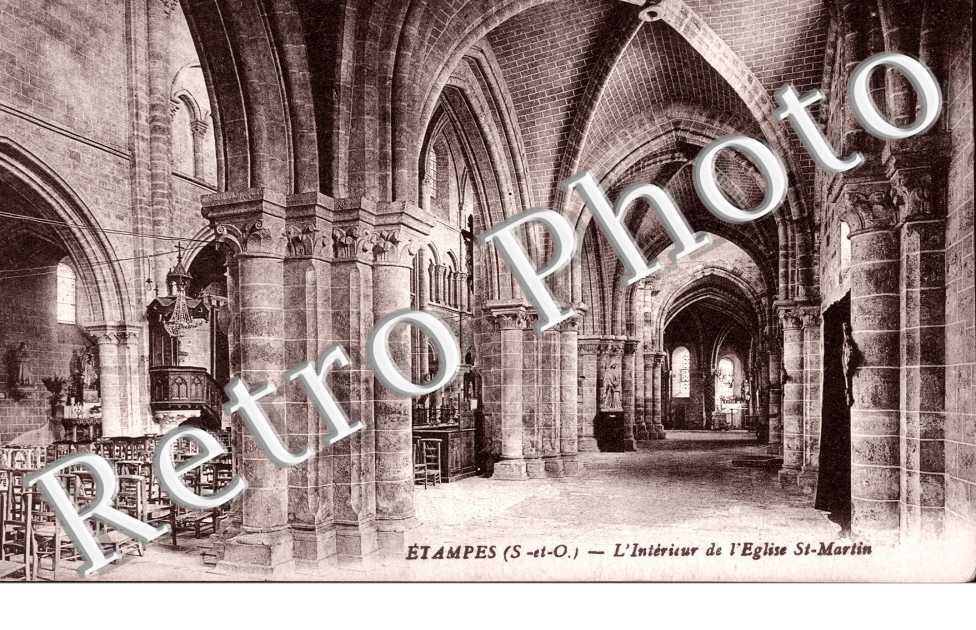 Interieur de l'eglise Saint-Martin