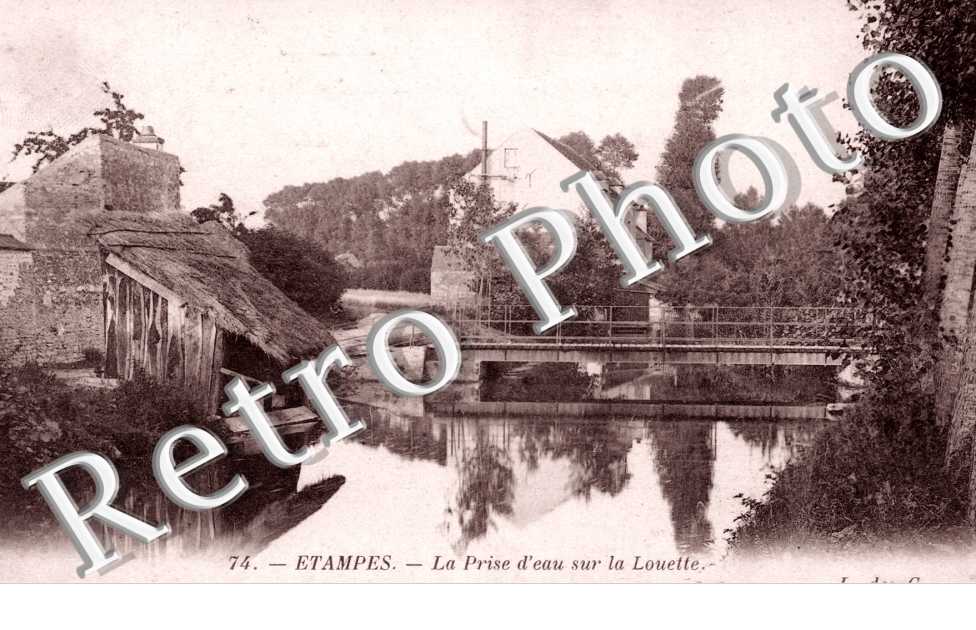 La Prise d'eau sur la Louette