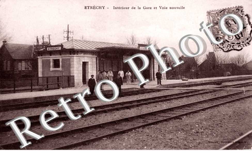 Interieur de la Gare et Voie Nouvelle