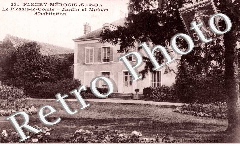 Le Plessis le Comte, Jardin et Maison