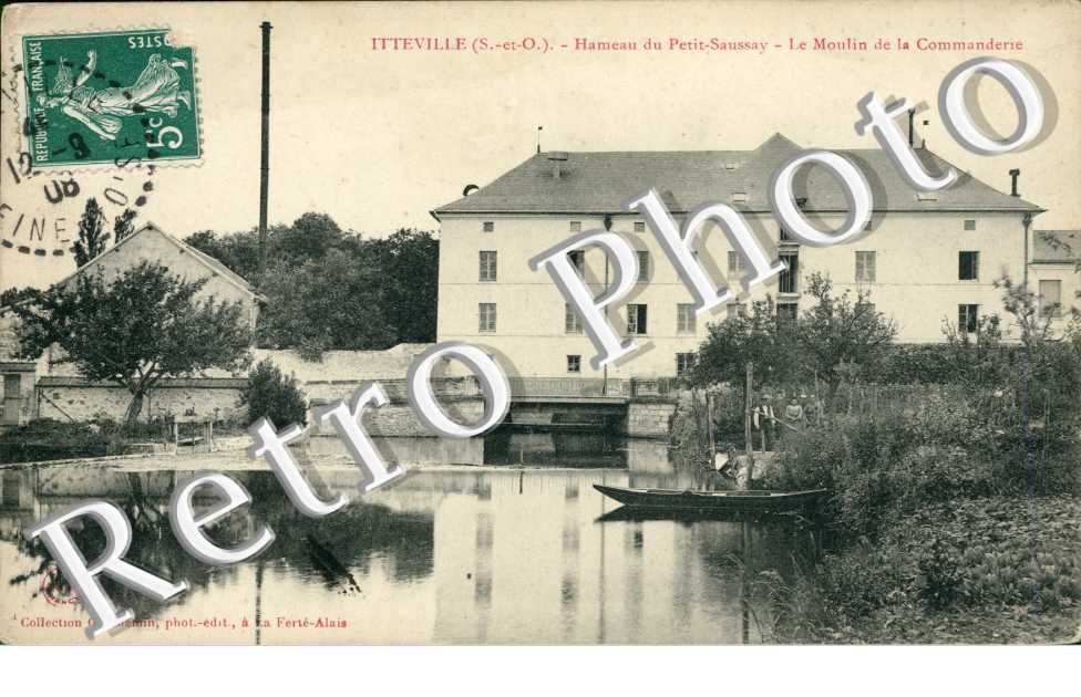 Hameau du petit Saussay Le moulin de la Commanderie