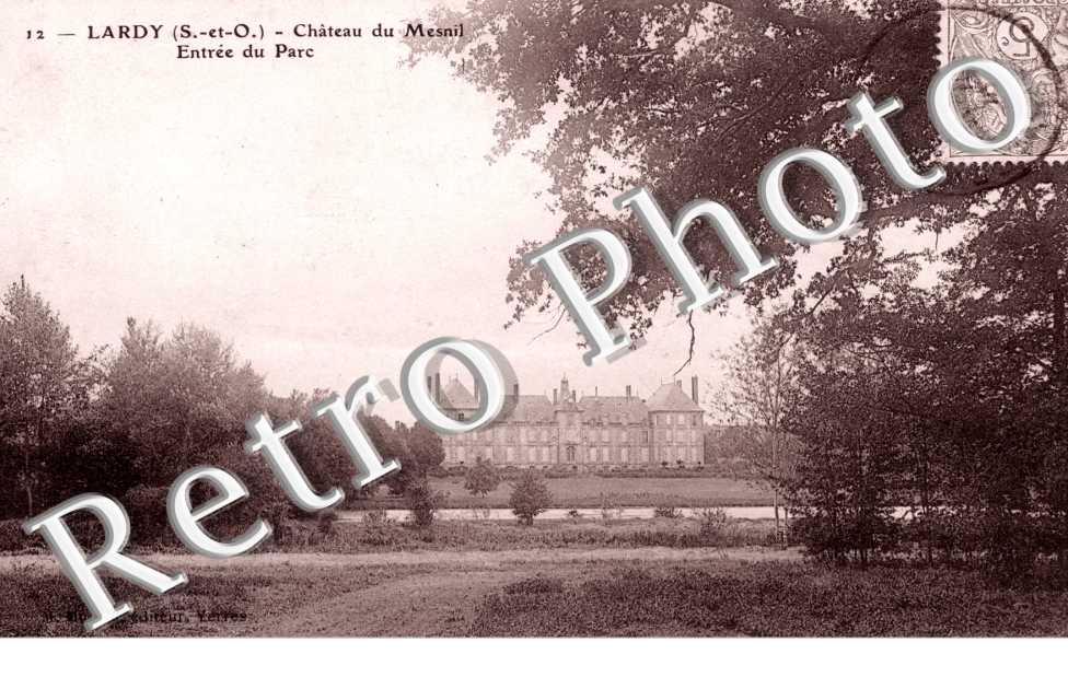 Chateau du Mesnil, Entree du Parc