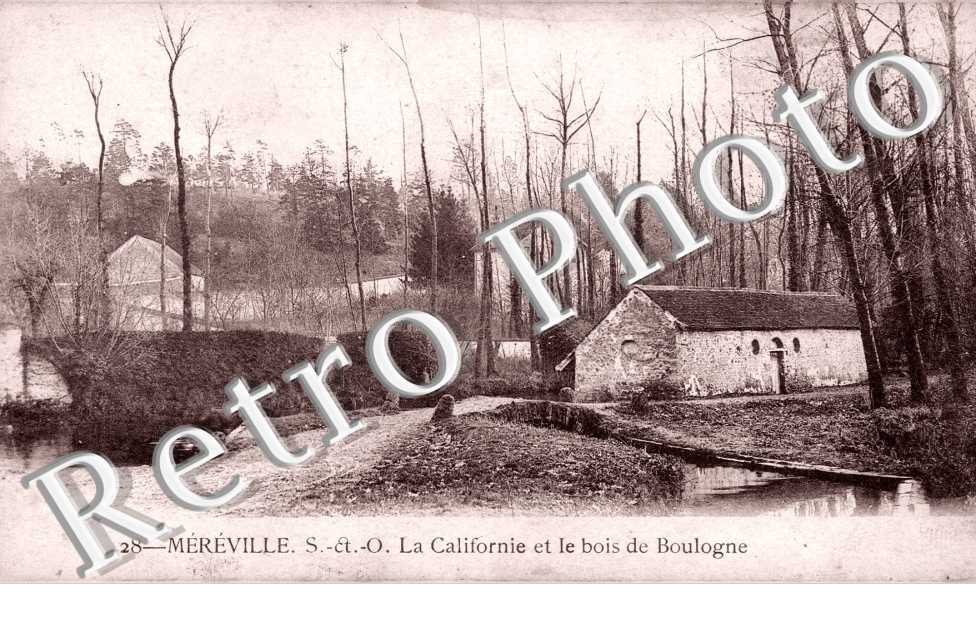 La Californie et le Bois de Boulogne