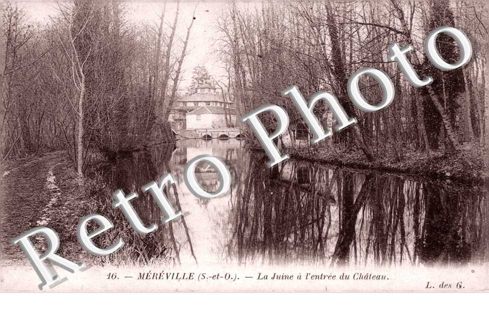 La Juine a l'entree du Chateau