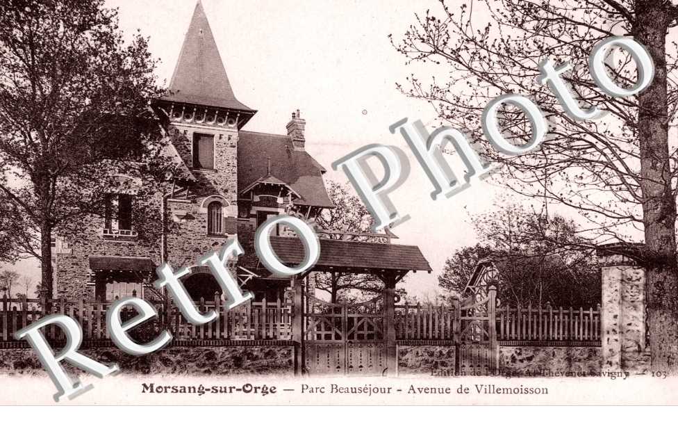 Parc Beausejour, Avenue de Villemoisson