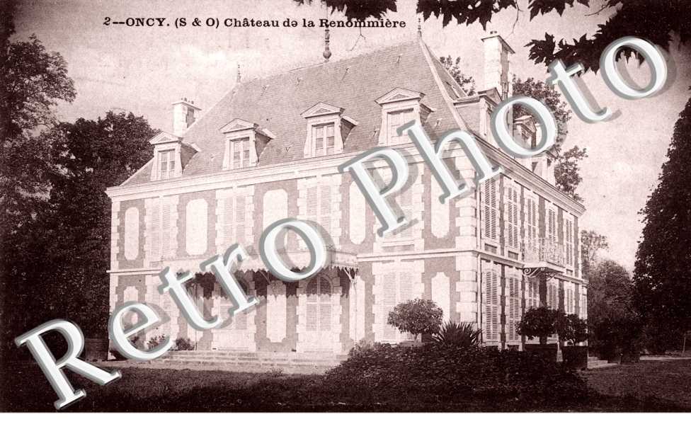 Vue du chateau de la Renommière
