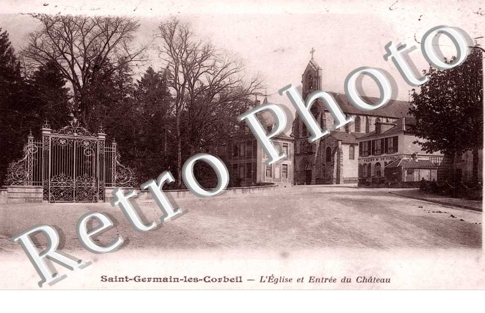 L'Eglise et Entree du Chateau