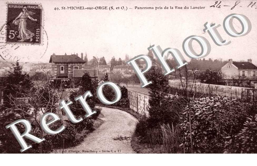 Panorama pris de la Rue du Lancier