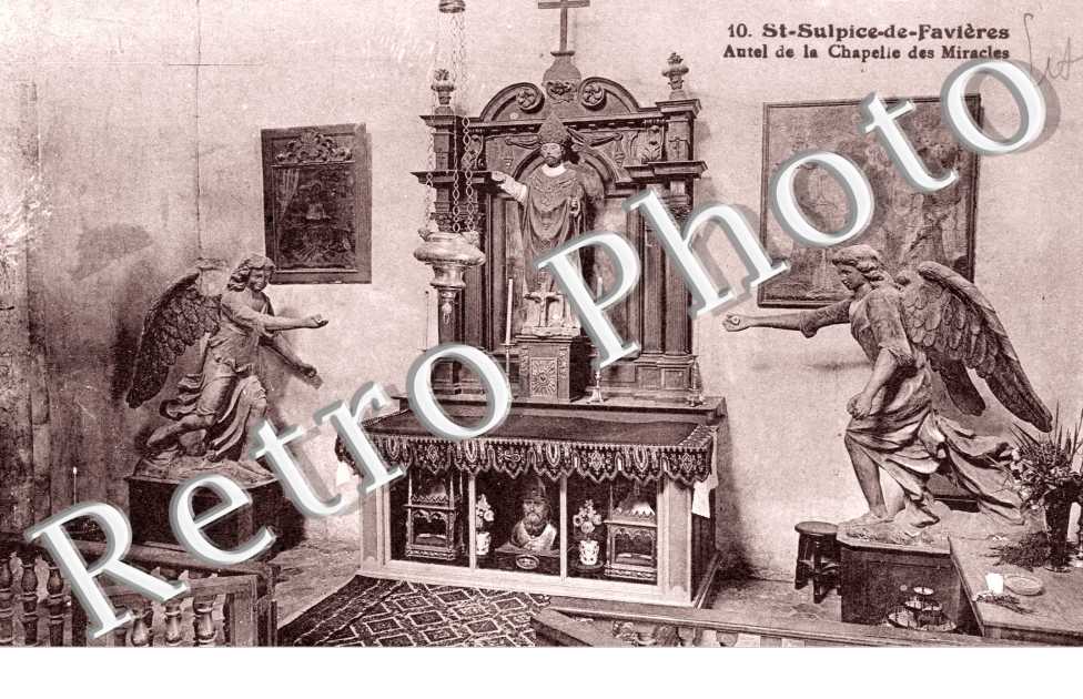 Autel de la Chapelle des Miracles