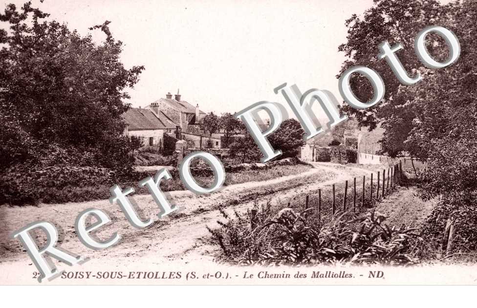 Soisy sous Etiolles, Chemin des Malliolles