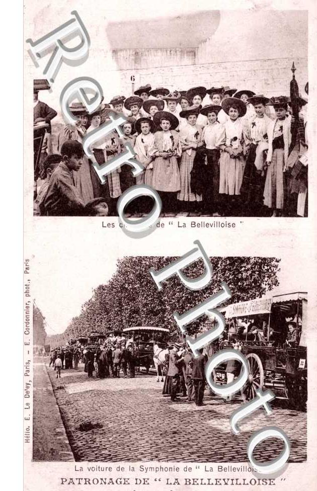 patronage de "la bellevilloise"